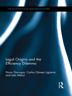 cover image of Legal Origins and the Efficiency Dilemma